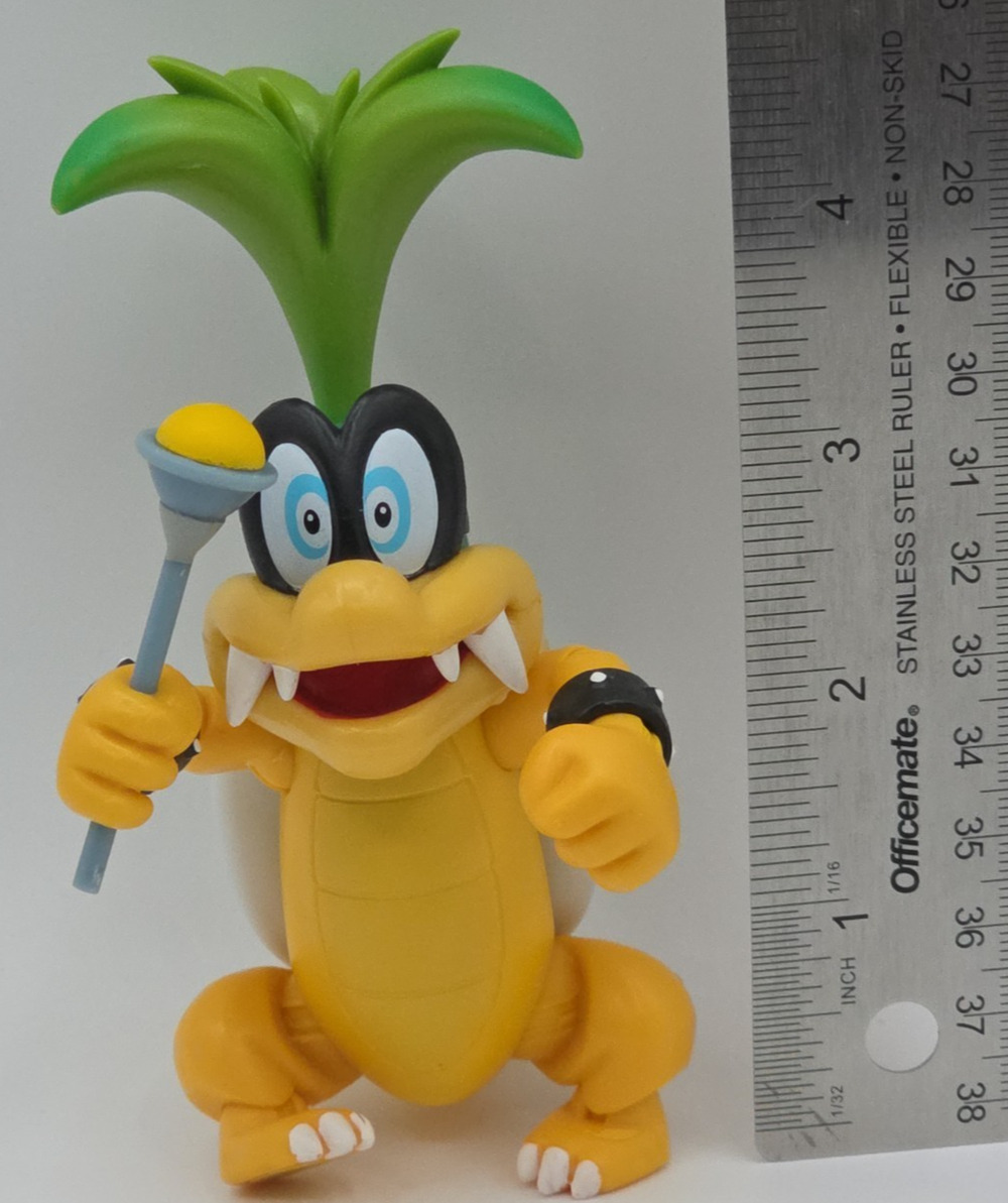 Jakks Pacific Nintendo Super Mario World 4" Iggy Koopa Action Figure & Wand